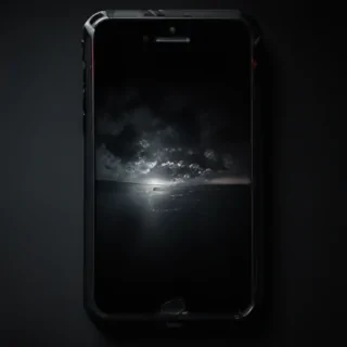 dark phone background
