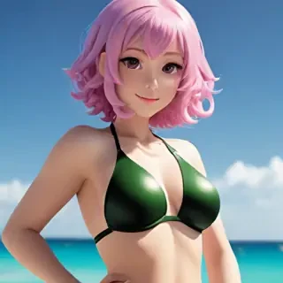 tatsumaki en bikini