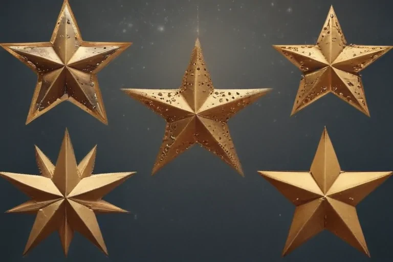 christmas stars clipart