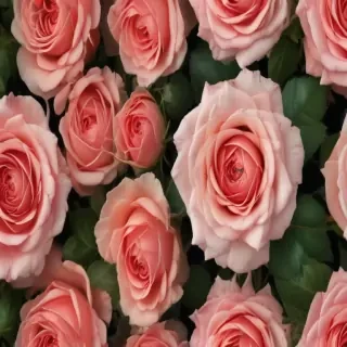 rose border