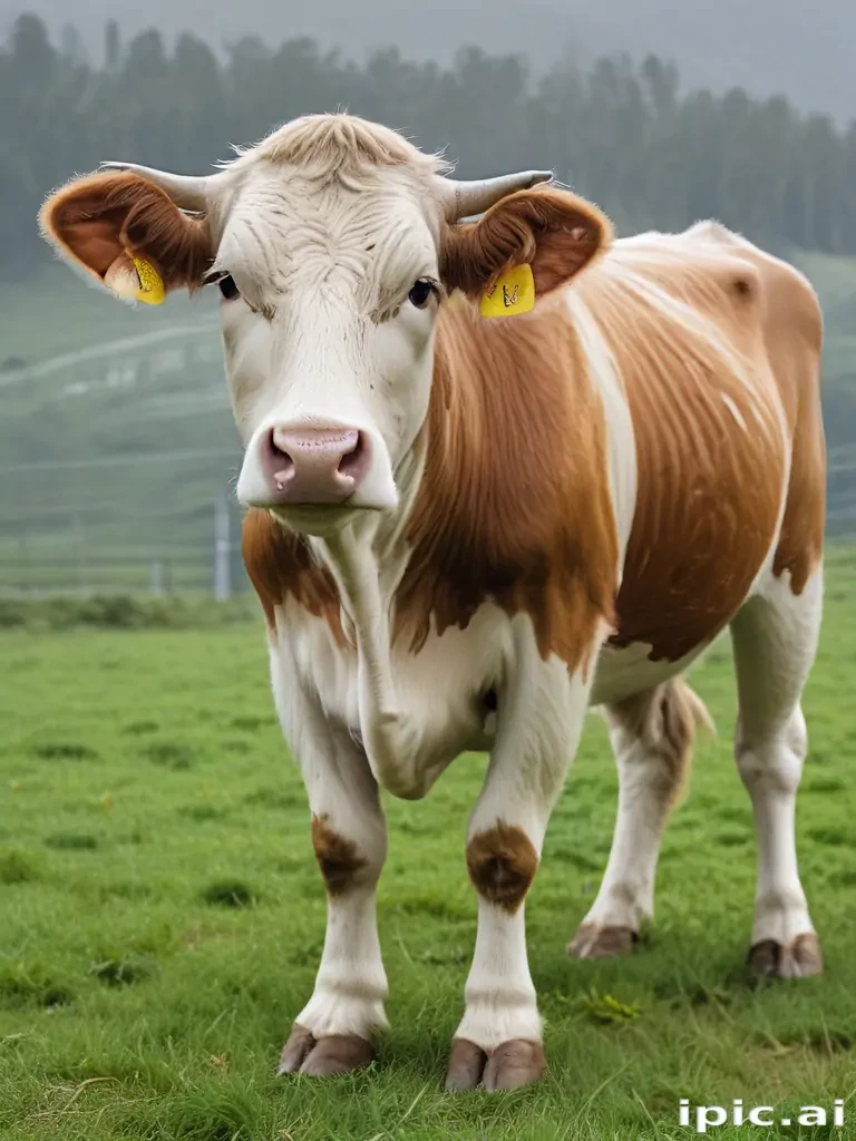 transparent cow