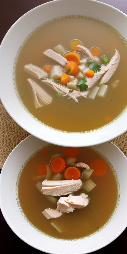 what to eat with chicken soup