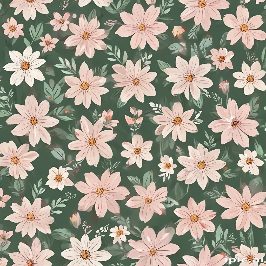 simple flower background