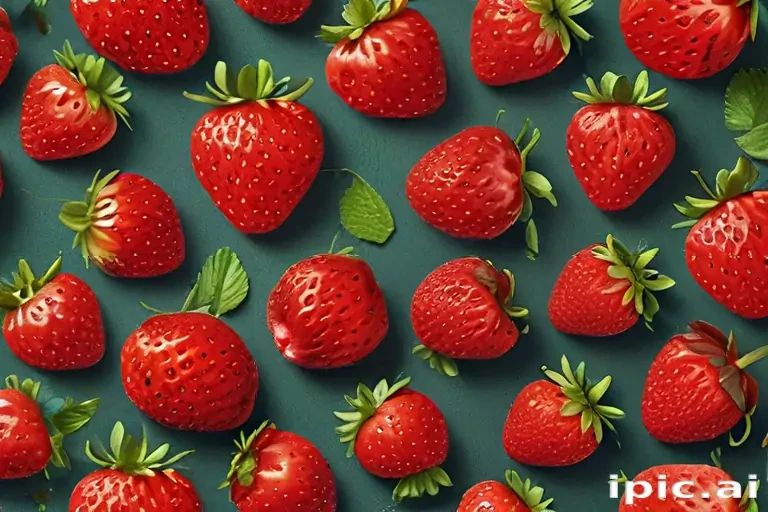 strawberry wallpaper laptop