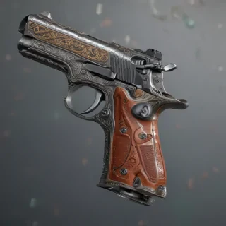 gun with no background
