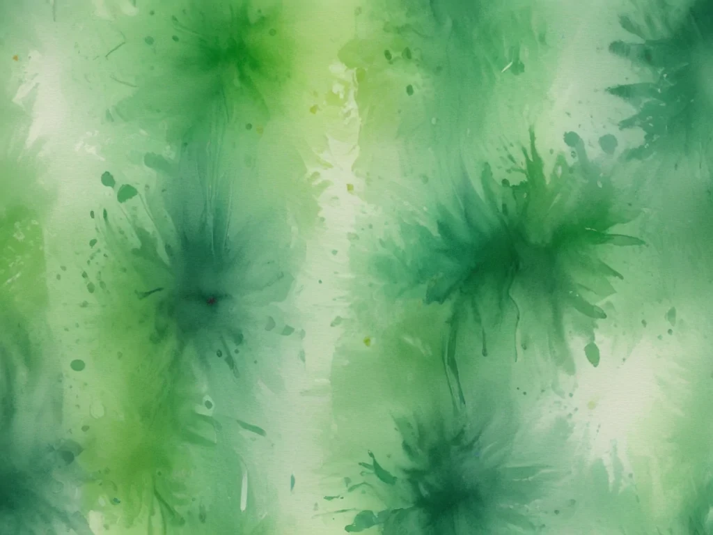 watercolor green background