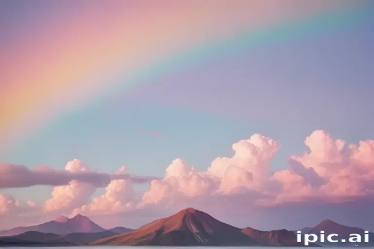 pastel rainbow aesthetic wallpaper