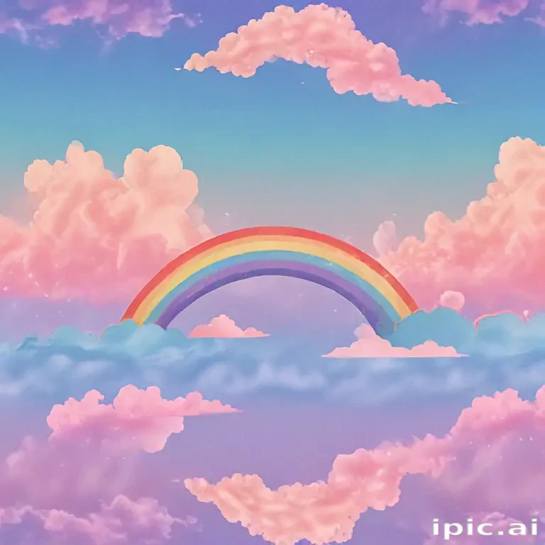 aesthetic wallpapers rainbow