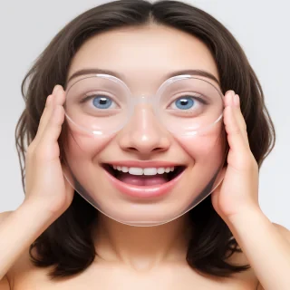 happy face transparent background