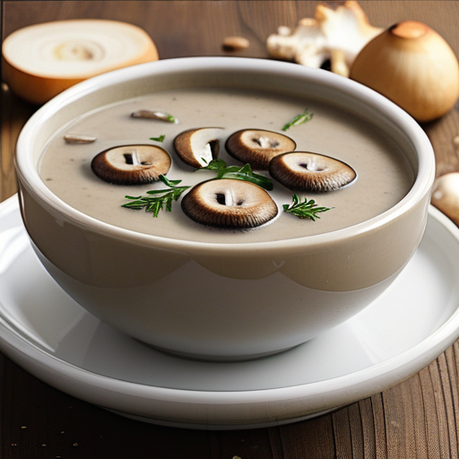 mushroom soup recipe no cream
