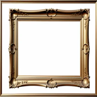 painting frame transparent