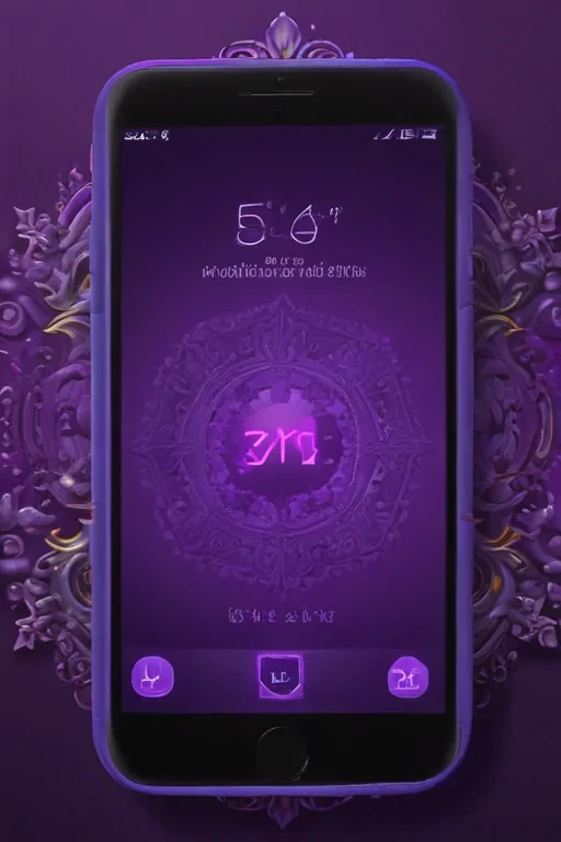 purple home screen wallpaper