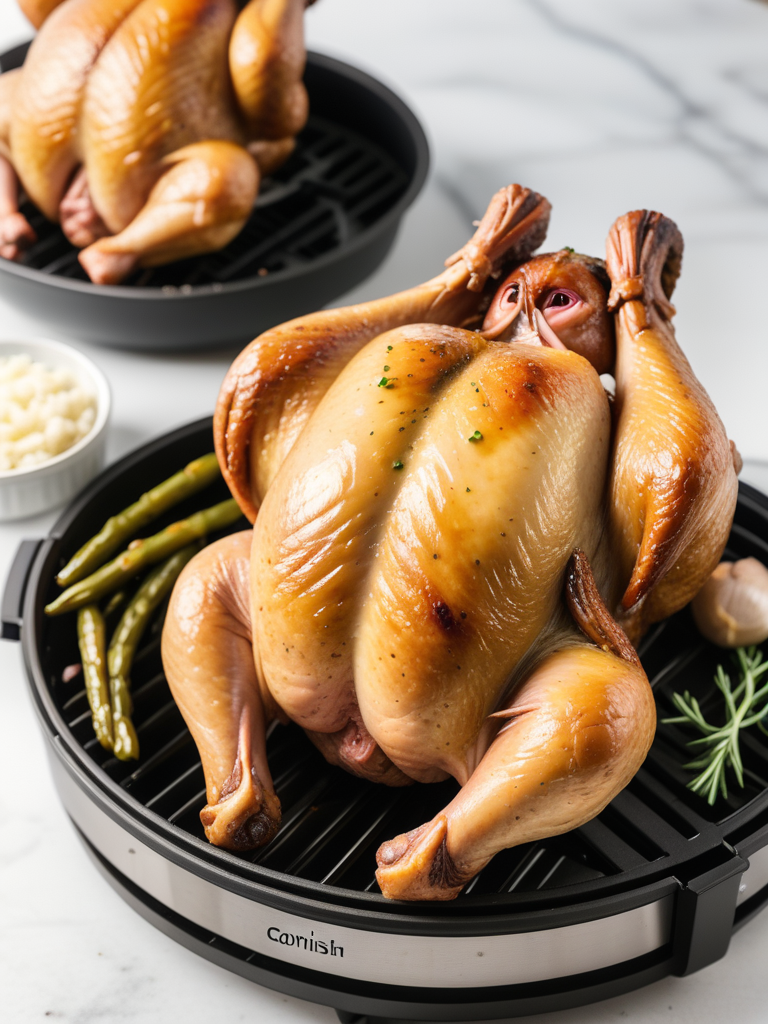 cornish hen recipe air fryer