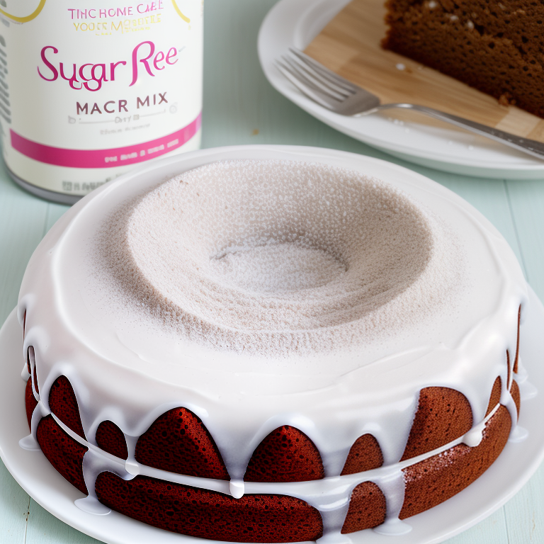 sugar free spice cake mix