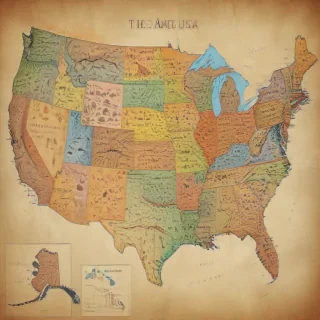 map of the usa states