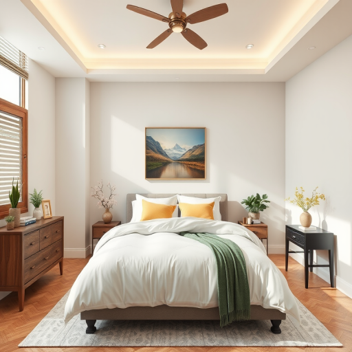 background of a bedroom