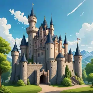 cartoon castel