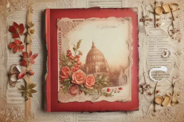 background of scrapbook