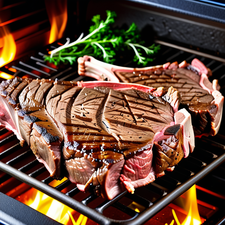 how to cook t-bone steak in oven