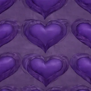 purple heart pattern wallpaper