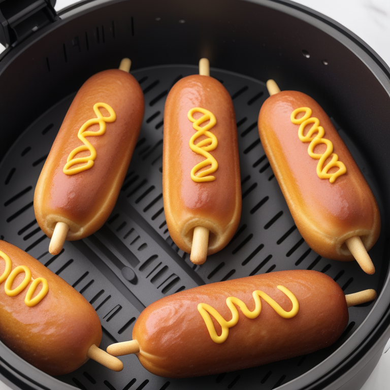 how to cook corn dog in air fryer