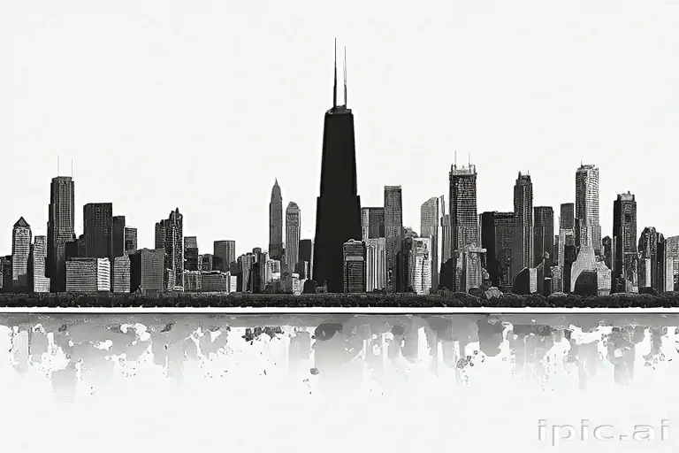 chicago skyline png