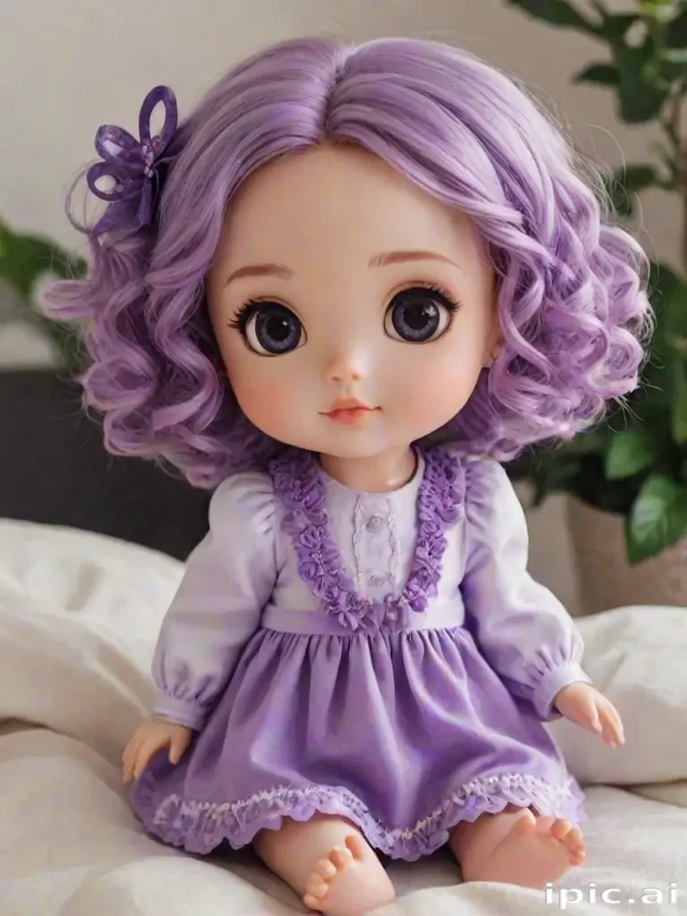 purple cute