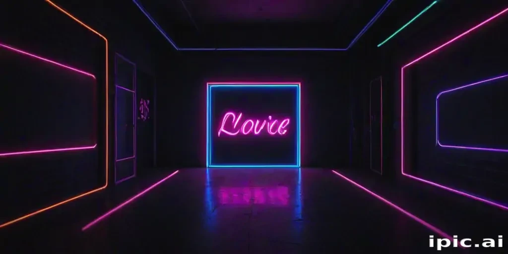 aesthetic neon wallpapers