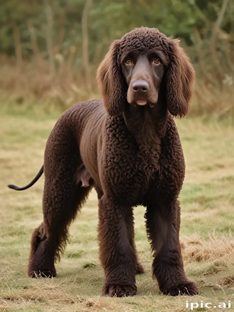 irish water spaniel