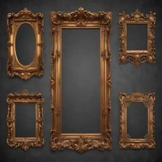 vintage frames png