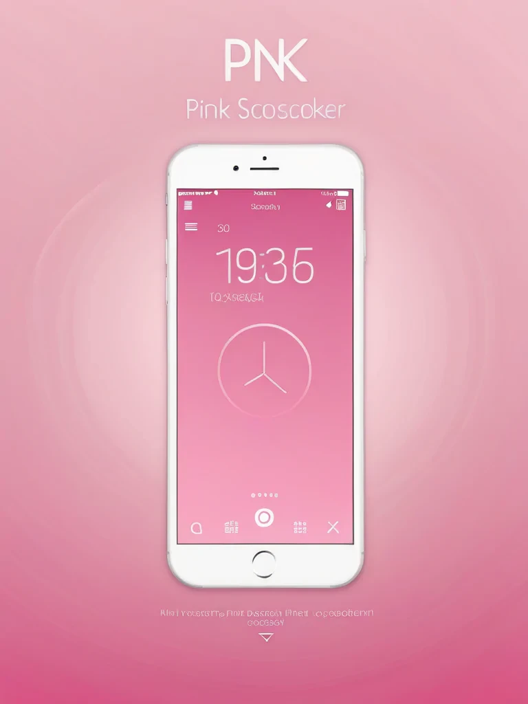 pink lockscreen