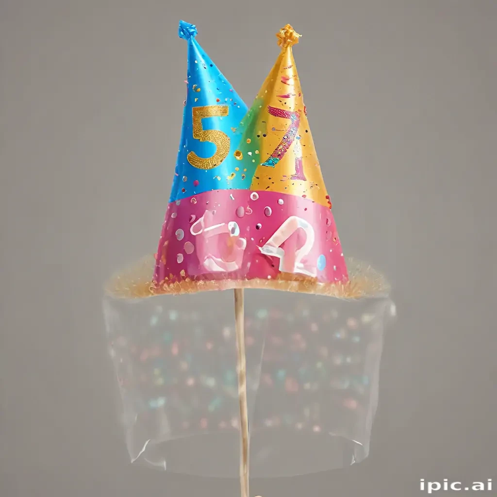 transparent background birthday hat