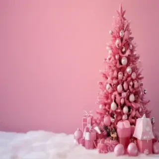 cute pink christmas wallpaper