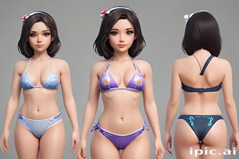 ai girls bikini