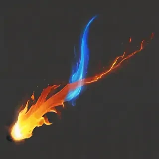 blue flame png