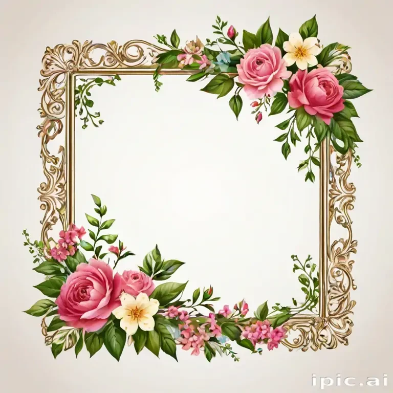 floral frame