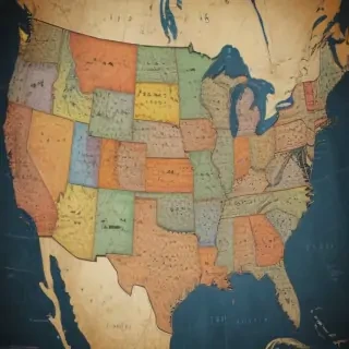 map of states