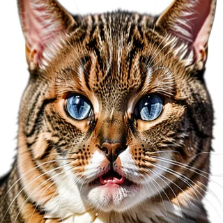 cat face png