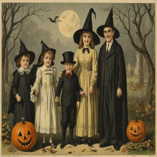 public domain images halloween