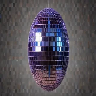 transparent background disco ball png