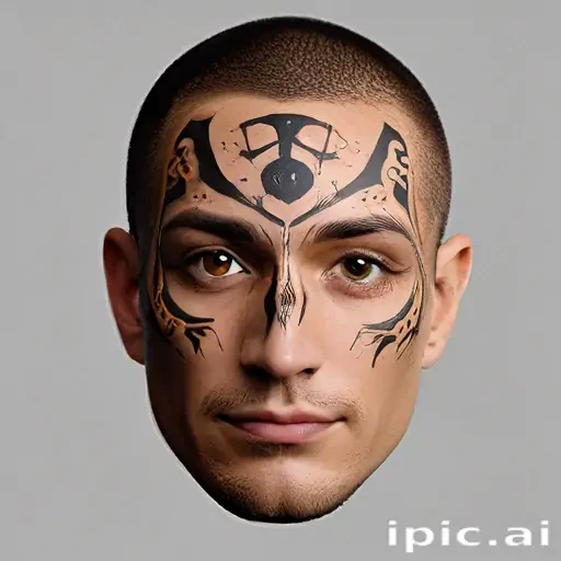 face tattoo png