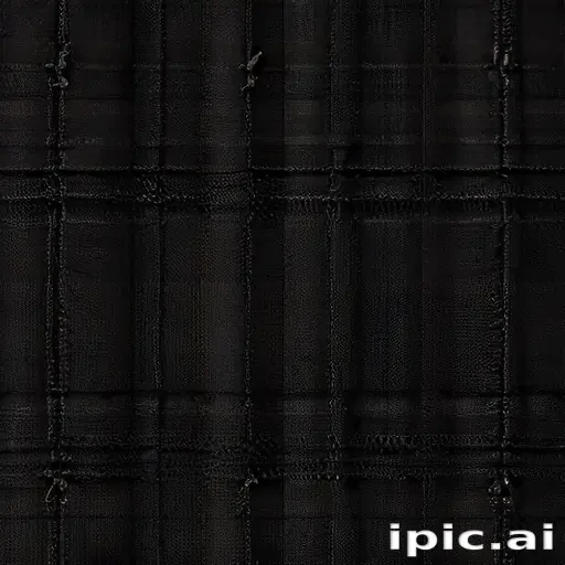 fabric texture black