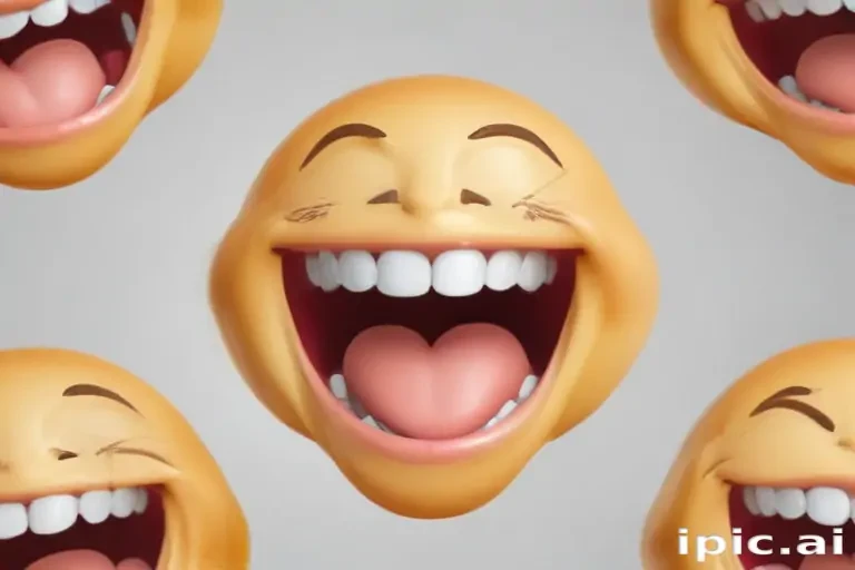 laugh emoji transparent background