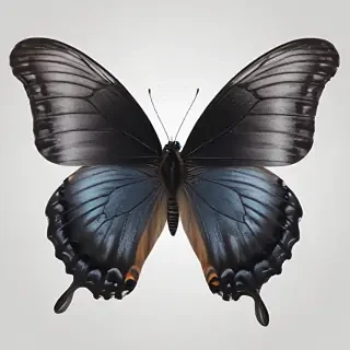 black butterfly png