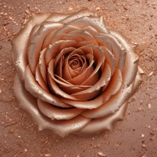glitter rose gold background