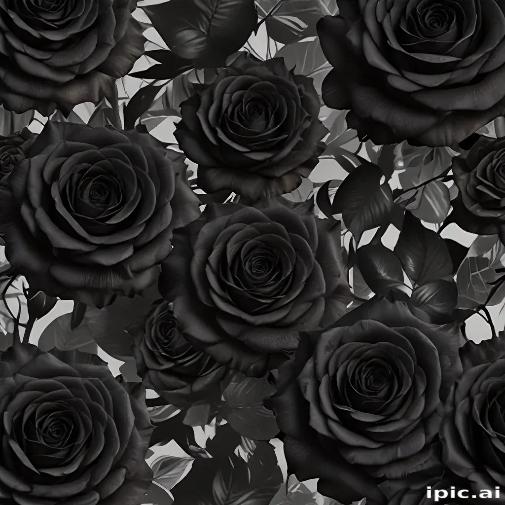 black roses background