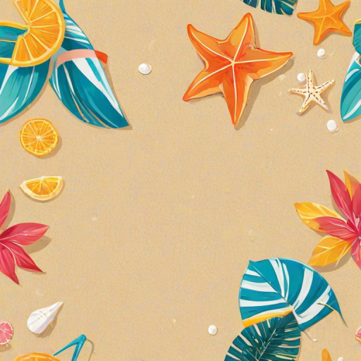 summer beach background