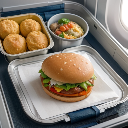 what the deal with airline food