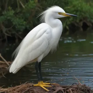 snowy egret
