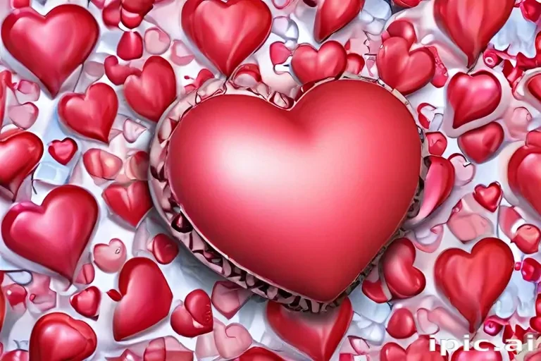 wallpaper 3d heart